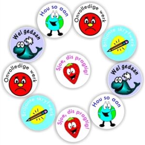 140 Afrikaans Stickers | Sad ,Happy faces : Incomplete work, Hou so aan