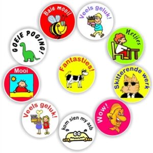 140 Afrikaans Stickers | Birthday, Cow, Fish, Cat, Bee : Baie mooi