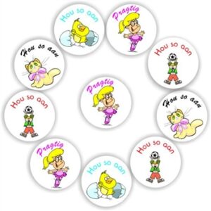 140 Afrikaans Stickers | Kids & Cats : Hou so aan