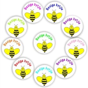 140 Afrikaans Stickers | Bees- : Besige Bytjie