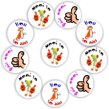 Afrikaans Teacher Stickers A0044 – Mooi so, hou so aan