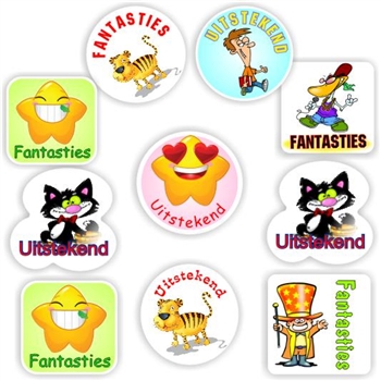 Afrikaans Teacher Stickers A0082 – Fantasties