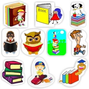 140 Afrikaans Stickers | Owls, Books & Reading