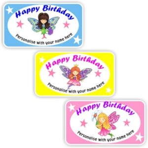 12 Happy Birthday stickers | Girl, Pretty fairies