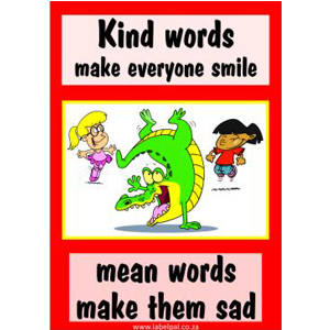 Poster -Kind Words