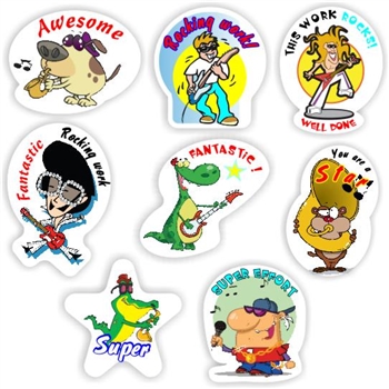 Music Teacher Stickers M0009 – 72 Music stickers