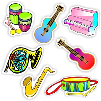Music Teacher Stickers M0016 – 77 Music stickers