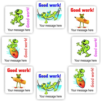 Personalised Teacher Stickers N0003 – 140 Personalised Stickers-Gheckos