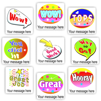 Personalised Teacher Stickers N0057 – 120 Personalised Stickers-Wow!
