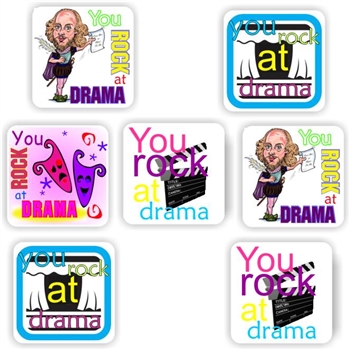 School Subject Stickers P0009 – 108 Drama stickers