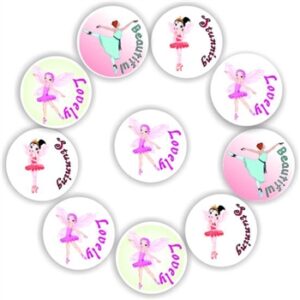 140 Dance Stickers | Ballerina & Fairies Dancing, Lovely & Beautiful