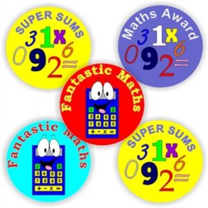 48 Math Stickers | Calculator, Numbers, Super Sums, Fantastic maths