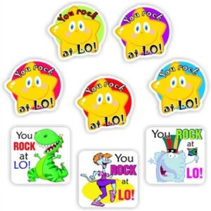 63 Life Orientation stickers | Cute stars : You rock at LO