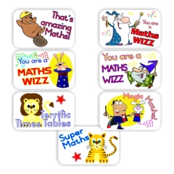 School Subject Stickers P0025 – 105 Maths stickers
