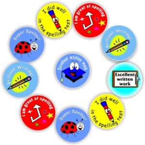 140 Teacher’s reward stickers-Super Speller & Excellent written work