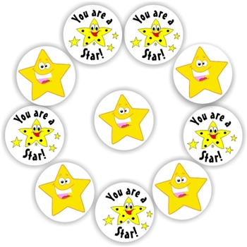 Teacher Reward Stickers S0068 – You are a star