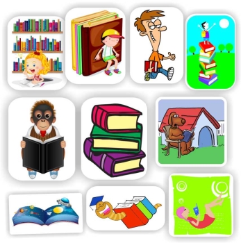 Teacher Reward Stickers S0134 – Book & Reading themed Stickers-126 per