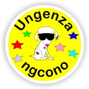 140 Isi-zulu Stickers | A cool friendly puppy – Ungenza ngcono – (You can do better)