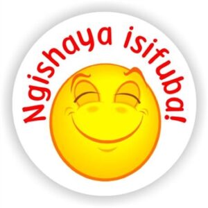 88 Isi-zulu Stickers | Ngishaya isifuba! (I am proud of you! )