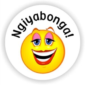 88 Isi-zulu Stickers | Ngiyabonga! (Thank you!