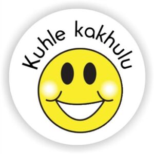 140 Isi-zulu Stickers | Kuhle kakhulu (Very good)