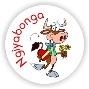 140 Isi-zulu Stickers | Ngiyabonga (Thank you)