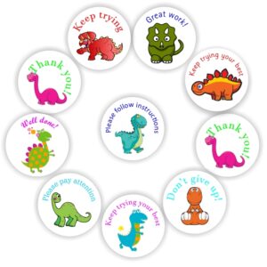 Dinosaur Reward Stickers — Sheet of 108