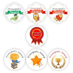 Principal’s Award Stickersx 48 units, Trophies