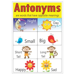 Poster -Antonyms