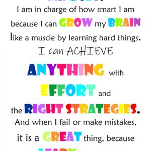 Growth Mindset Poster — I Can Get Better