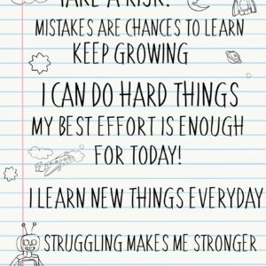 Growth Mindset Poster — Take a Risk