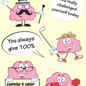 Growth Mindset Poster — Give 100%