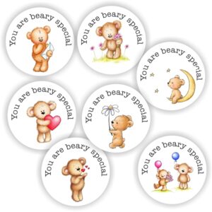 48 Large Valentines Day stickers | Teddy Bears, You are beary special