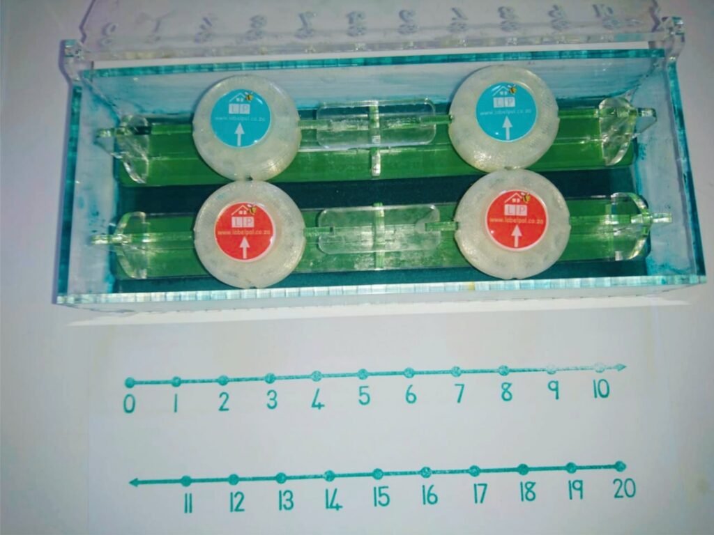 Number Line Stamper Set- 1-10 and 11-20