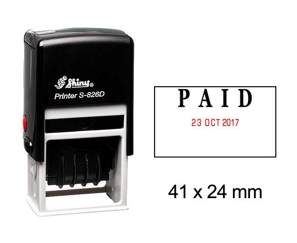 DATE Stamp 41 x 23mm