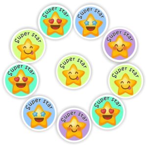 88 Teachers Reward Stickers – Super Star