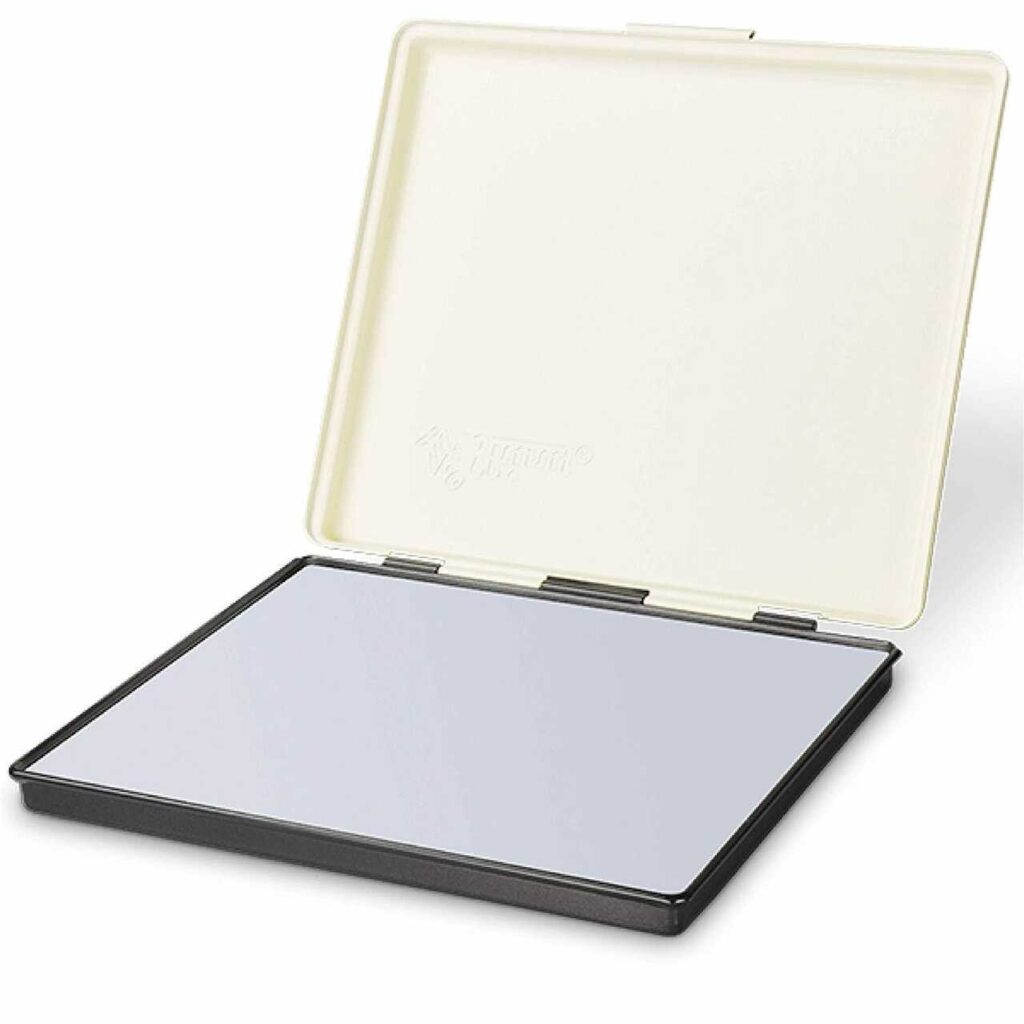 MP-1F Metal Stamp pad - size  180 x 210mm