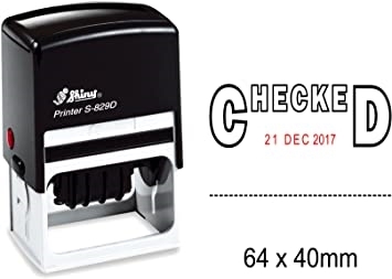 DATE Stamp 64 x 40mm