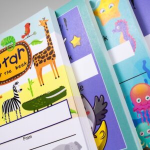 400, (set of 4) Star of the Week Notepads