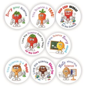 88 Stickers| Science Food puns, Berry good science