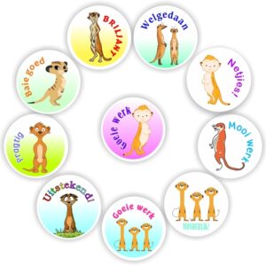 140 Afrikaans stickers | Meerkats, Colourful :Goeie werk