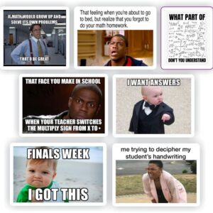 Teacher Meme Stickers | Classic Reaction Memes : Finals Week, I Want Answers