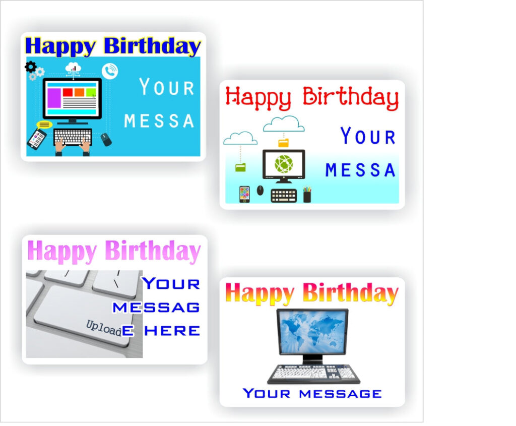 32 Happy Birthday stickers | Computers