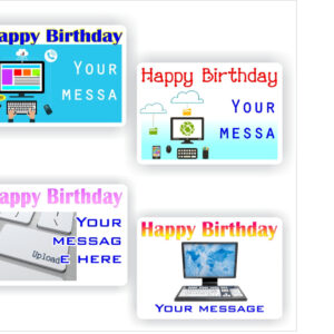 32 Happy Birthday stickers | Computers