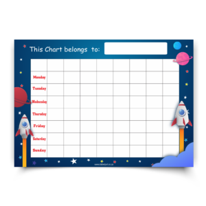 Star Chart — Rockets & Planets