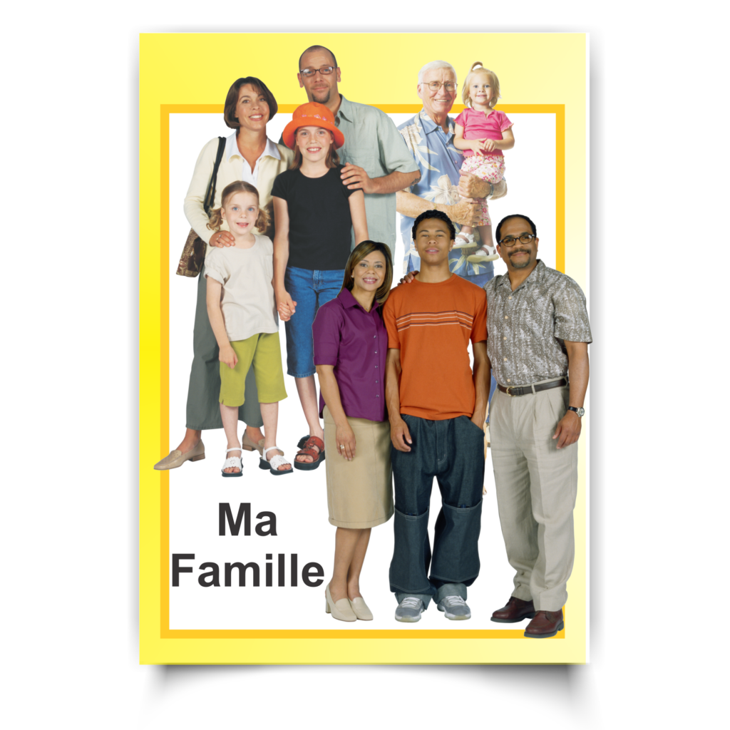Poster | French -Ma Famille (My Family )