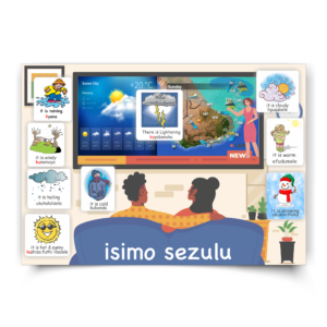 Isi-Zulu Poster | isimo sezulu: Weather