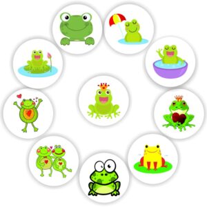 Mini Frog Stickers | Frog Prince, Lily Pads & Frogs in Love