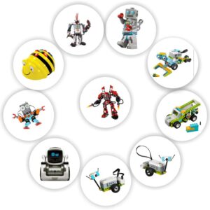 Mini Robotics Stickers | Build-Kit Robots, Floor Bee, Coding Buggies
