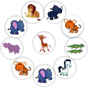 408 Economy reward teacher’s stickers -8 wild African animals